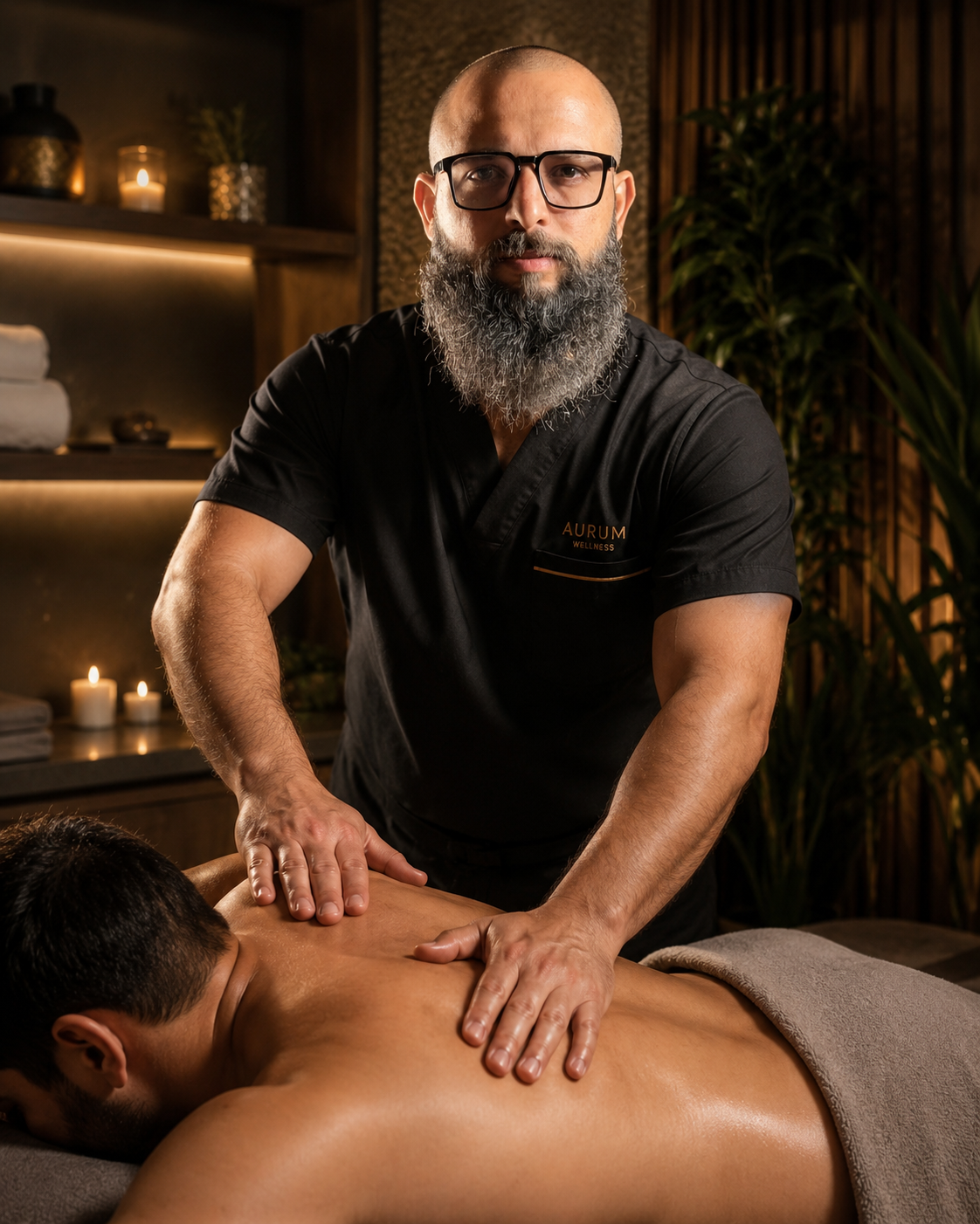 Deep tissue relaxation massage